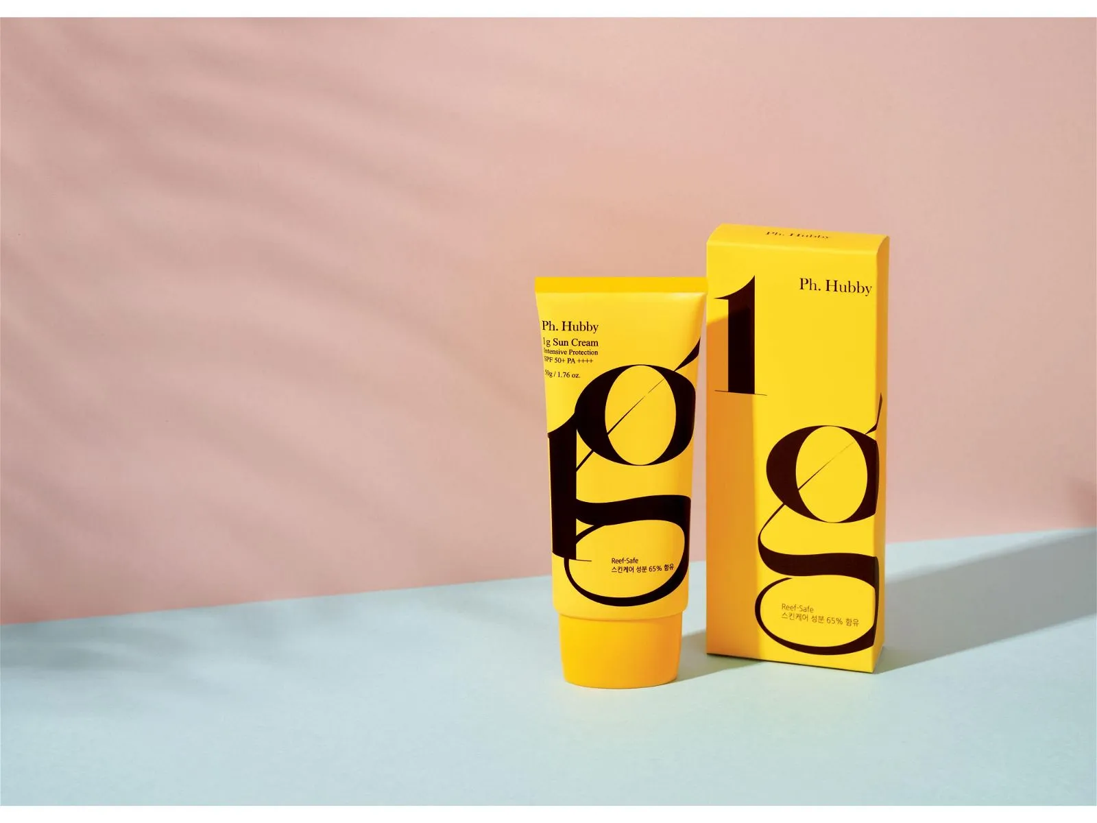 1g Sunscreen Intensive Protection SPF 50  PA     1g X 50ea/ 50g tube with a 1g spoon