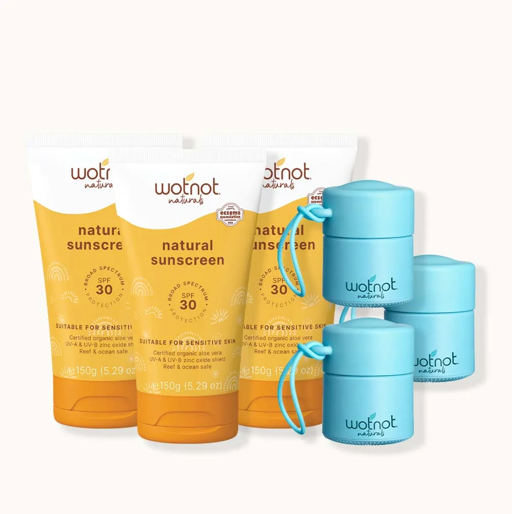 30 SPF NATURAL FAMILY BULK SUNSCREEN   REFILLABLE ROLL-ON APPLICATOR