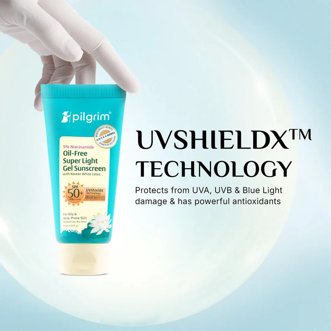 5% Niacinamide Oil-Free Super Light Gel Sunscreen SPF 50  PA    