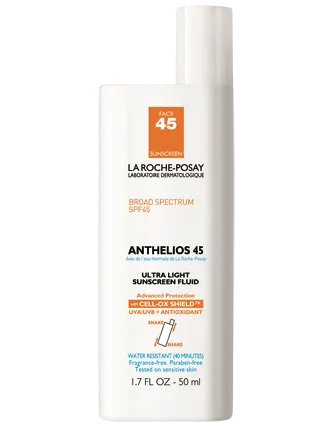 Anthelios 45 Face Sunscreen - La Roche-Posay