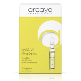 Arcaya Professional Skincare QUICK LIFT Firming Ampoule Serum for Lifting and Firming - 5 ampoules of 2ml | .07 fl oz