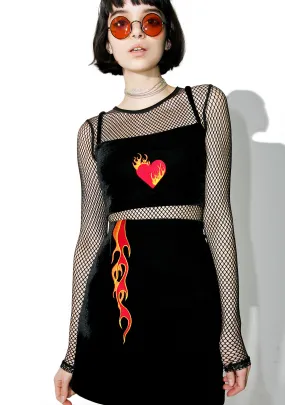 Burning Heart Top