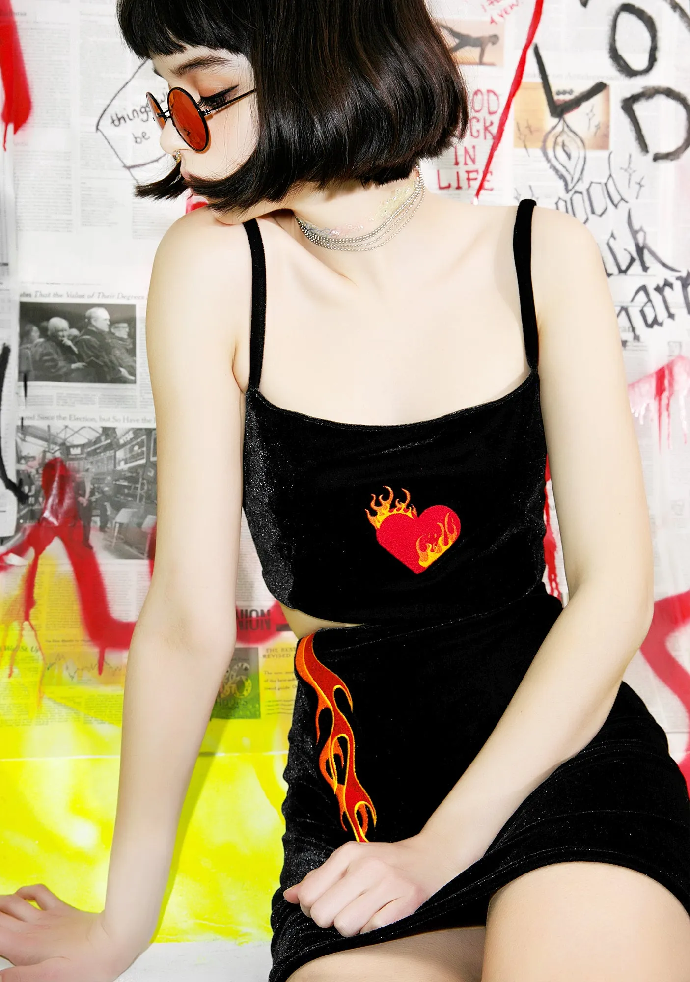 Burning Heart Top