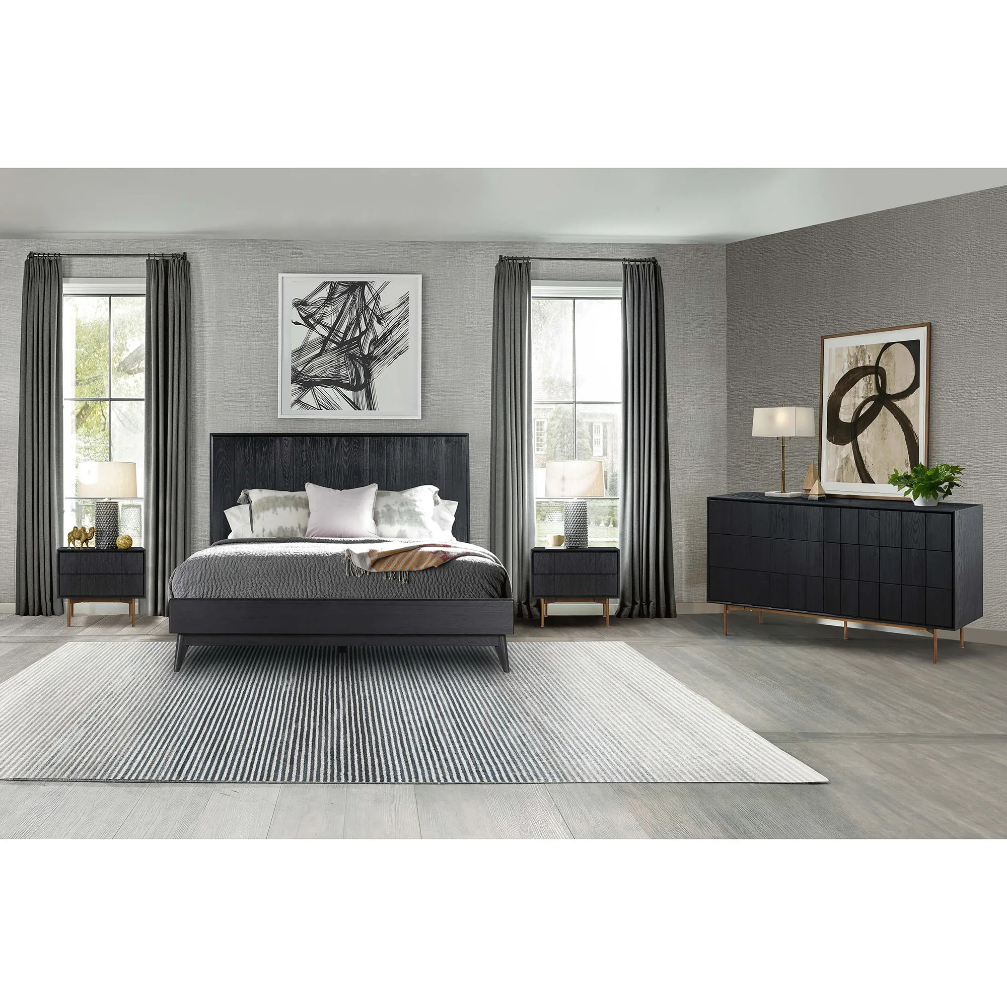 Carnaby 4pc Bedroom Set