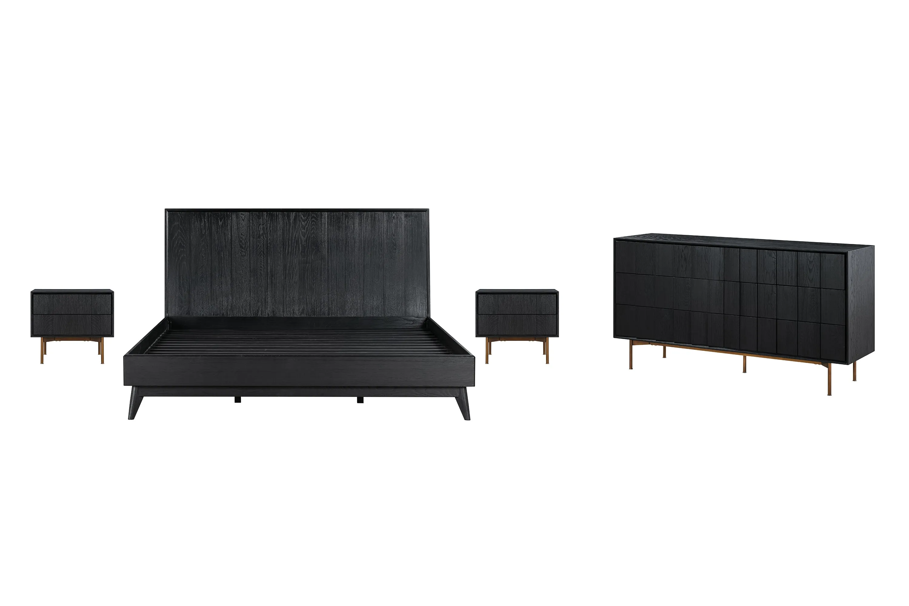 Carnaby 4pc Bedroom Set