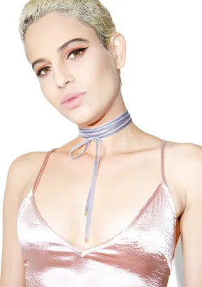 Clouded Dreams Wrap Choker