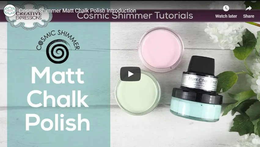 Cosmic Shimmer Matt Chalk Polish 50ml