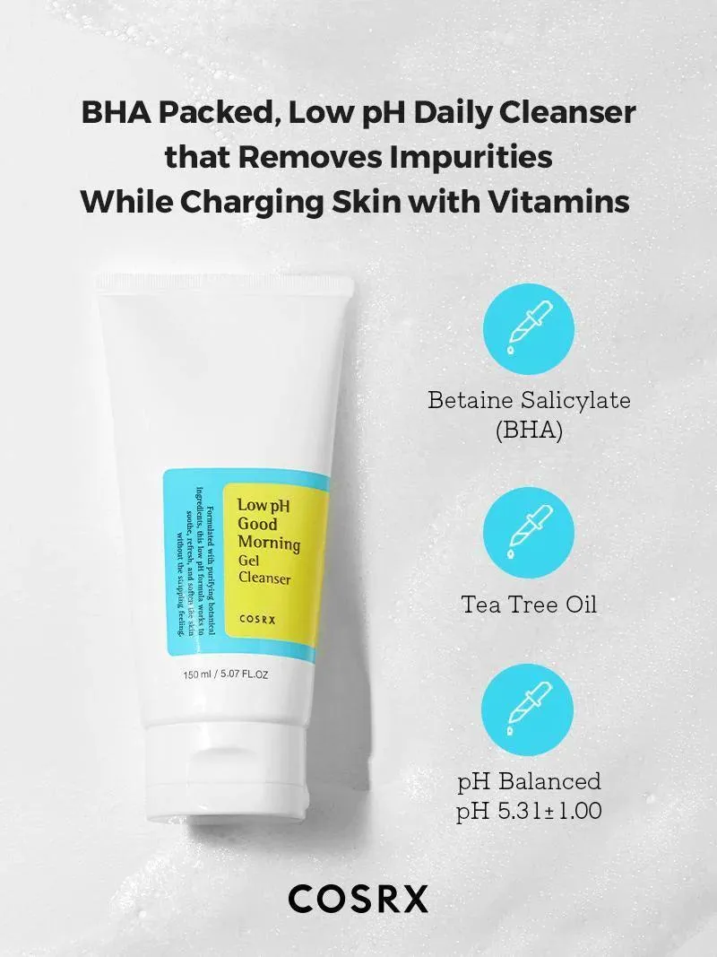 COSRX - Low Ph Good Morning Gel Cleanser - 150ml