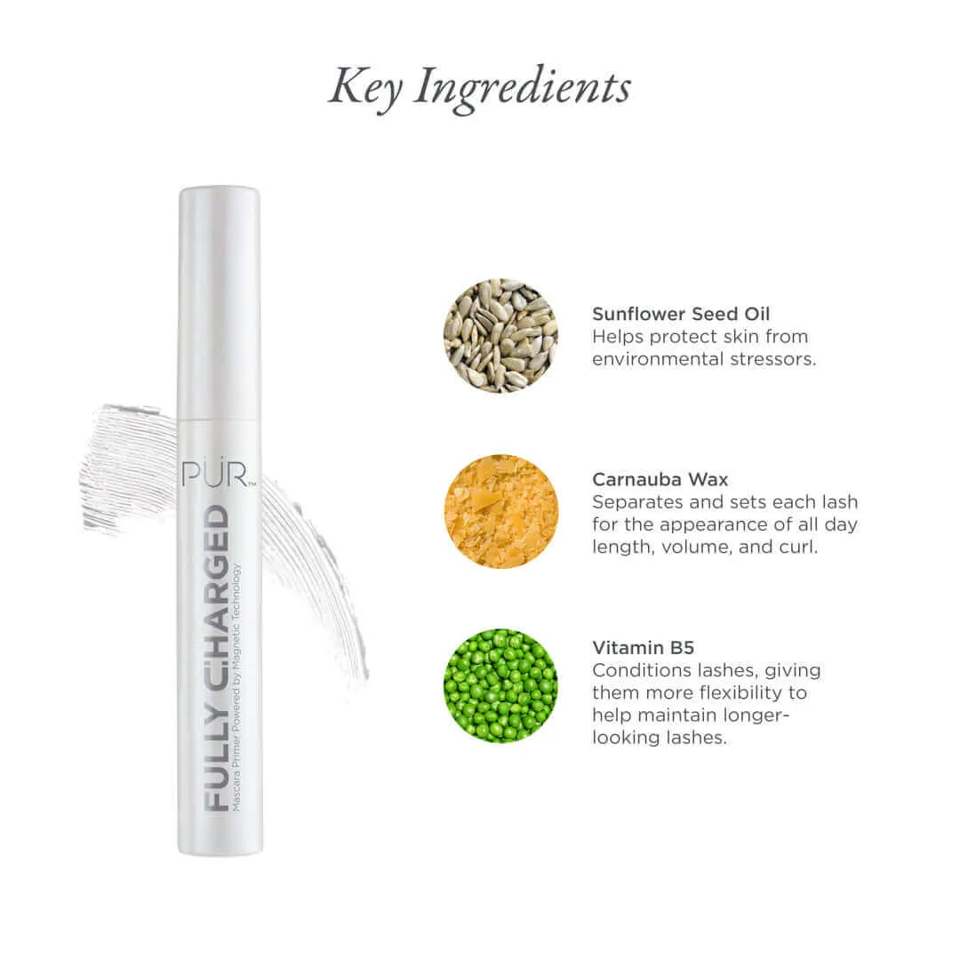 Fully Charged Mascara Primer Powered by Magnetic Technology