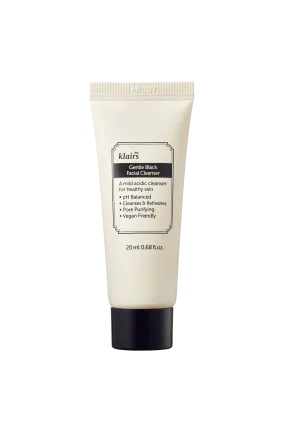 Gentle Black Facial Cleanser 20ml