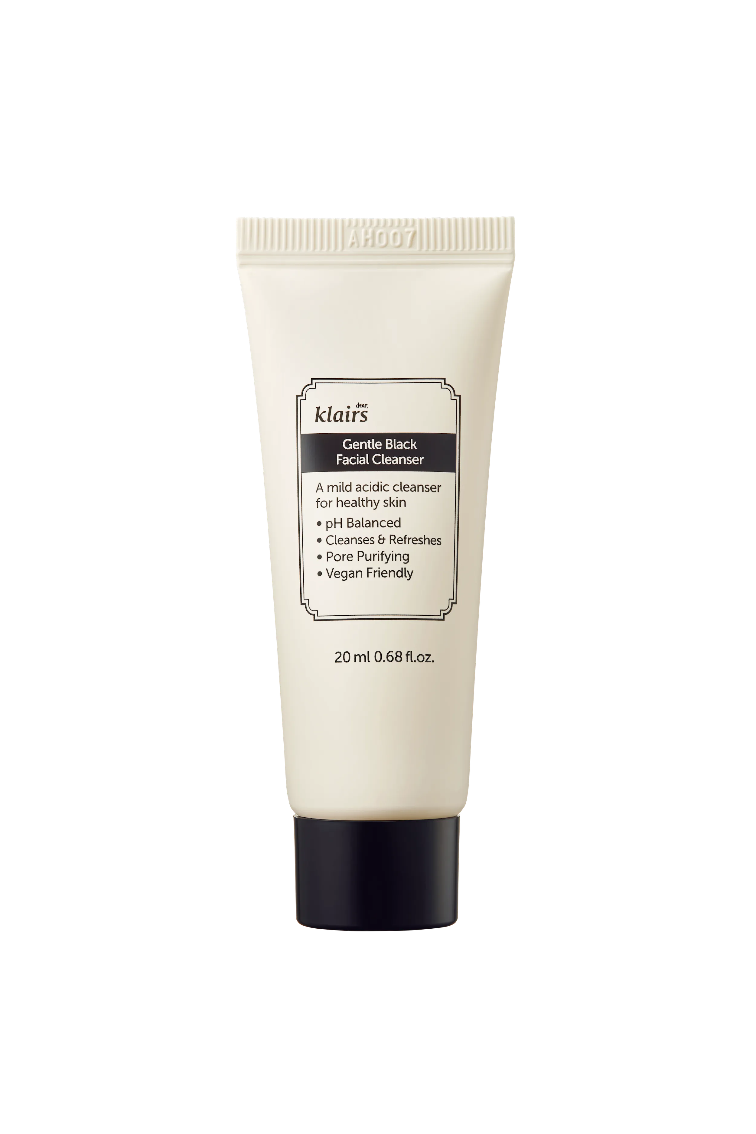 Gentle Black Facial Cleanser 20ml