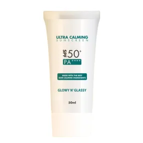 GLOW N GLASSY Ultra Calming Sunscreen | SPF50  PA     | Soothing & Hydrating Sun Protection