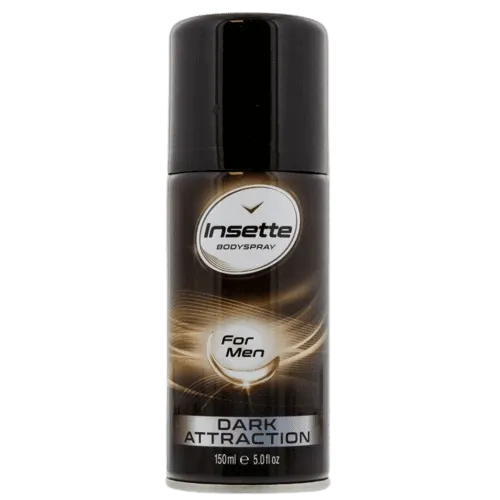Insette Men’s Bodyspray Dark Attraction 150ml