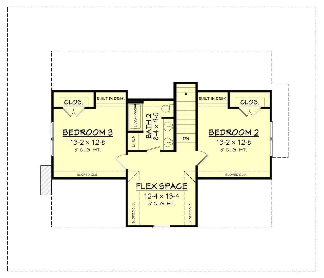 Inviting Home Plan: 2,084 sq ft