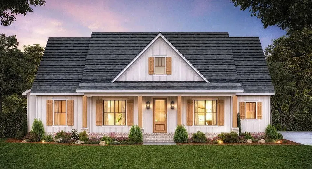 Inviting House Plan: 4 Bedrooms, 1880 sq ft