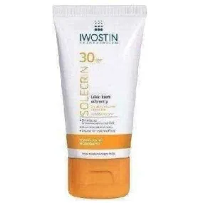 IWOSTIN Solecrin light cream Protection SPF30 50ml