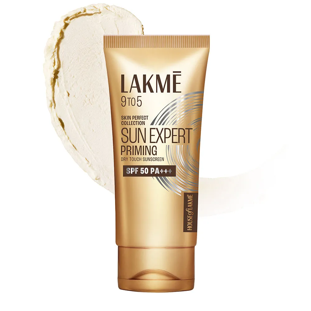 Lakmē Sun Expert Primer   Sunscreen, SPF 50 PA    for UVA/B, mattifying for makeup lovers