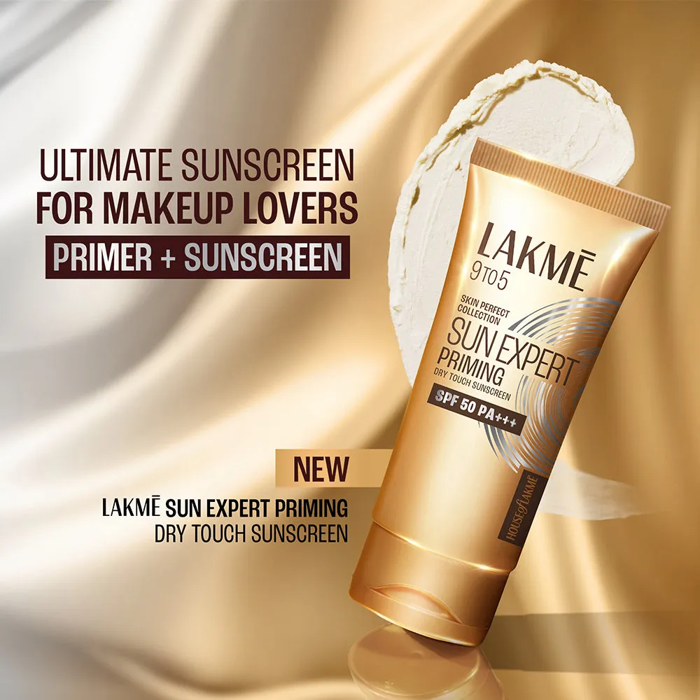 Lakmē Sun Expert Primer   Sunscreen, SPF 50 PA    for UVA/B, mattifying for makeup lovers