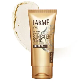 Lakmē Sun Expert Primer   Sunscreen, SPF 50 PA    for UVA/B, mattifying for makeup lovers