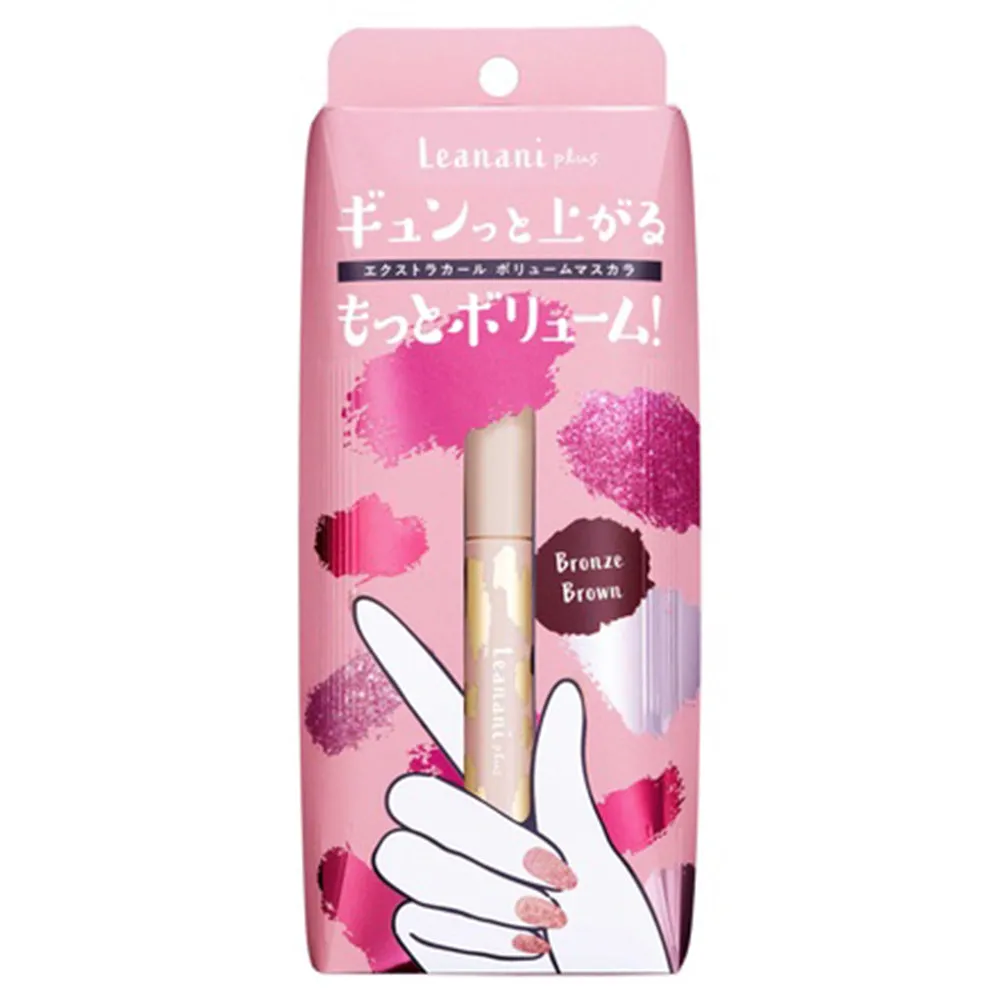 Leanani Plus Extra Curl Volume Mascara (Bronze Brown) 日本Leanani Plus 极致纤细卷翘睫毛膏 (青铜棕) 6g