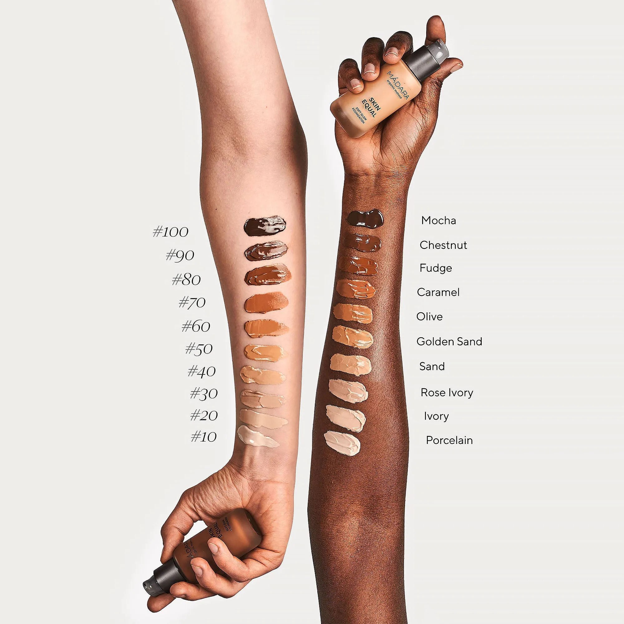 Madara SKIN EQUAL Foundation, #30 ROSE IVORY 30ml