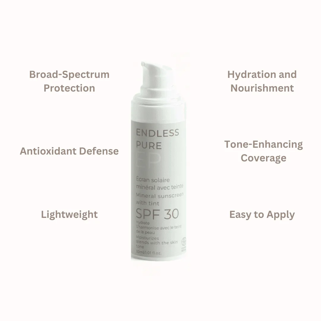 Mineral sunscreen with tint, SPF30