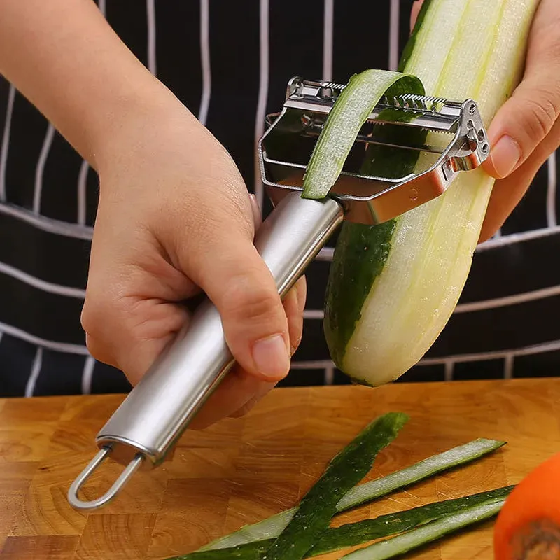 Multifunctional Stainless Steel Kitchen Peeler – Durable & Versatile