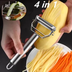 Multifunctional Stainless Steel Kitchen Peeler – Durable & Versatile