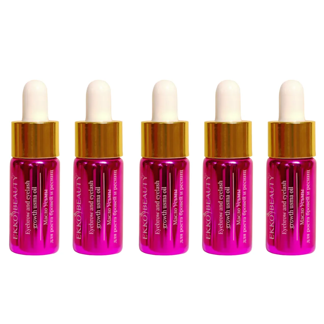 Nikk Mole Usma Growth Oil - Pink 10ml - (Wholesale 5 pack, RRP $19.95 Each)