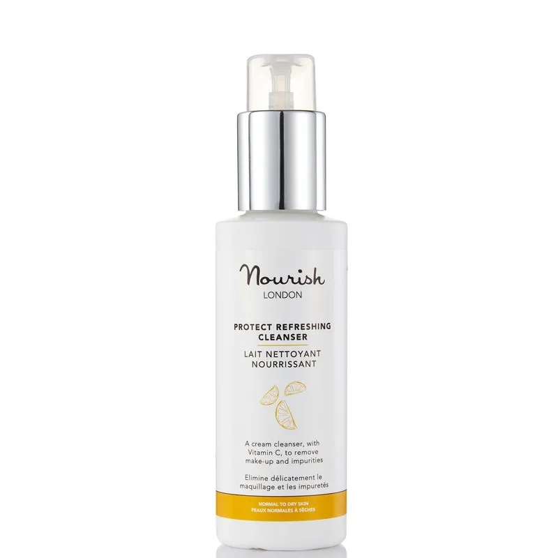 Nourish London Protect Refreshing Cleanser (for Normal to Dry Skin) 100ml