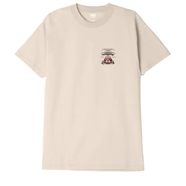 Obey Fairweather Friends T-Shirt - Cream
