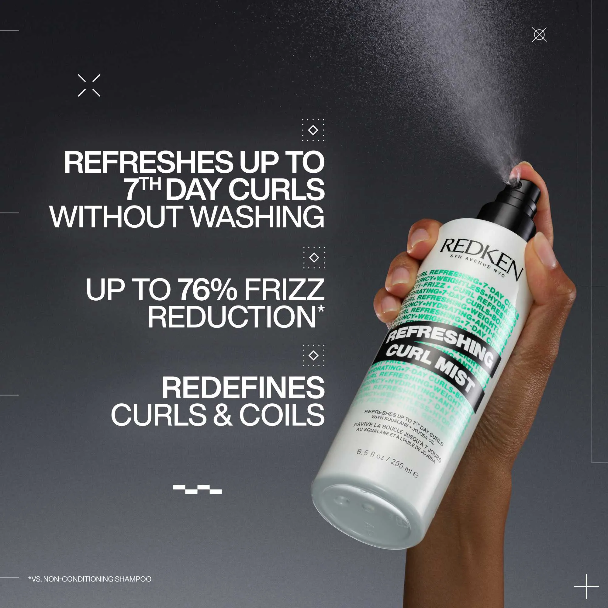 Redken Refreshing Curl Mist 250 ml