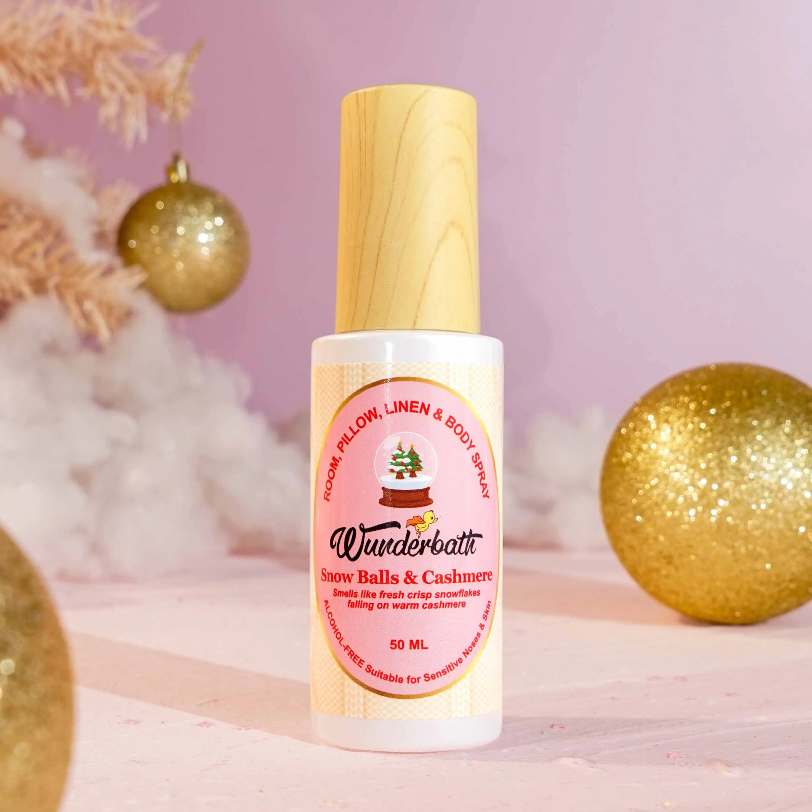 Snow Balls & Cashmere Room & Linen Spray 50mL