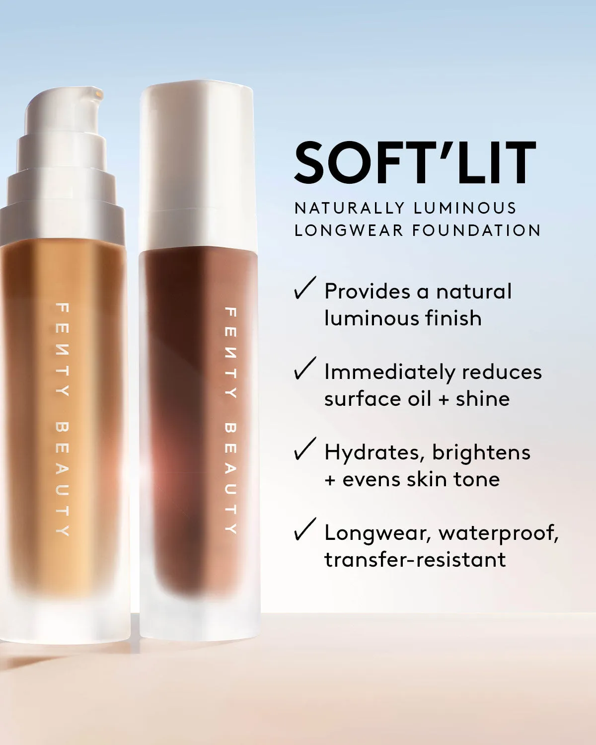 Soft'lit Naturally Luminous Longwear Foundation — 470