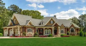 Spacious 3-Bedroom Home Plan with Basement and Side-Load Garage