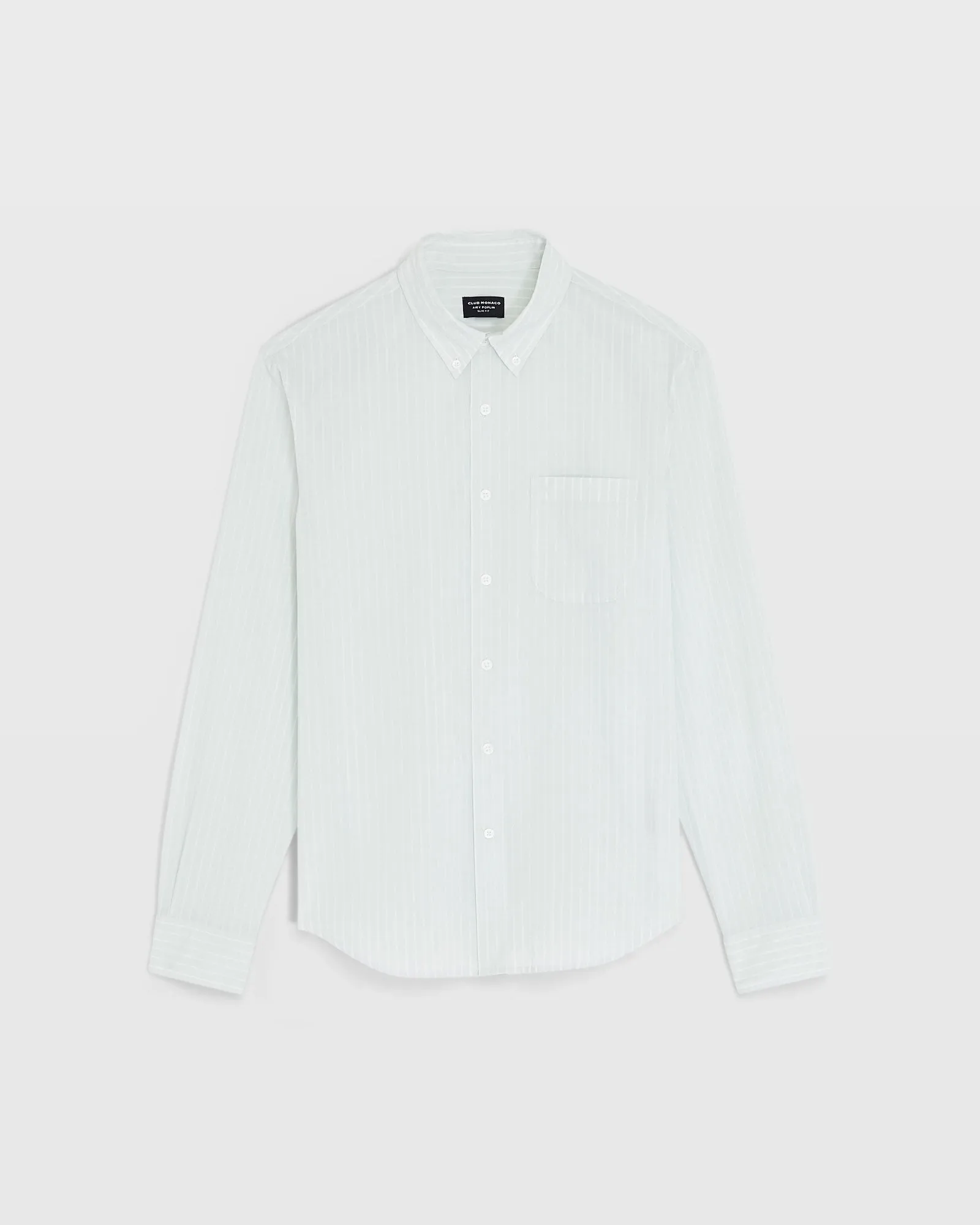 Stripe Airy Poplin Shirt