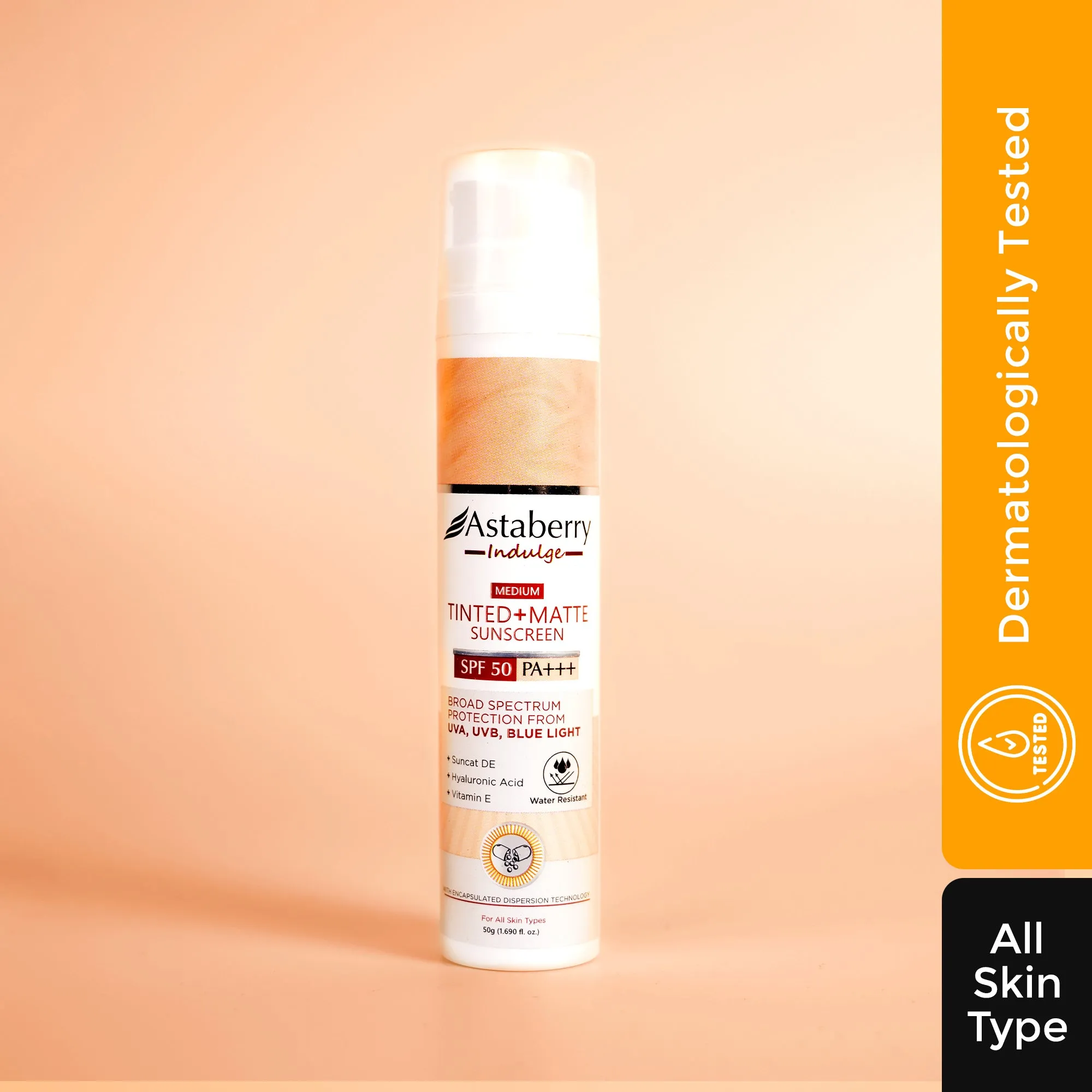 Tinted   Matte Sunscreen SPF50 PA   