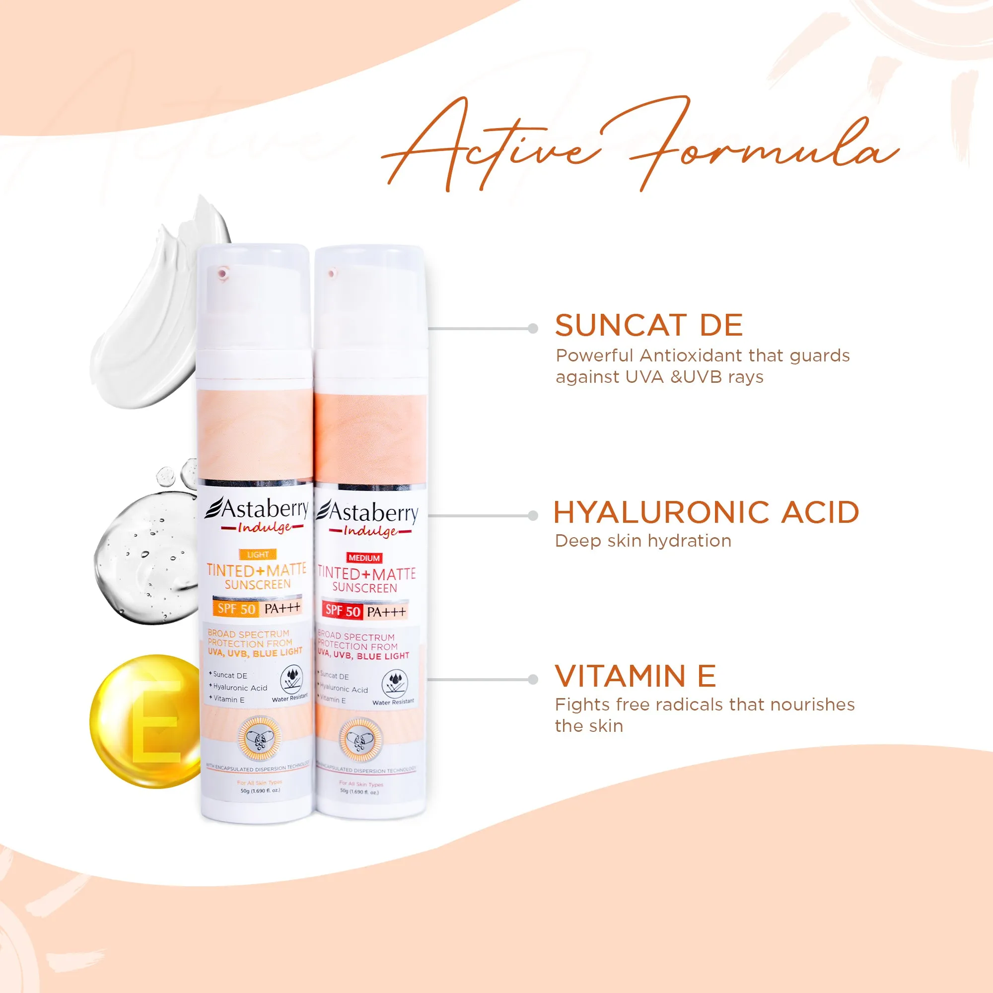 Tinted   Matte Sunscreen SPF50 PA   
