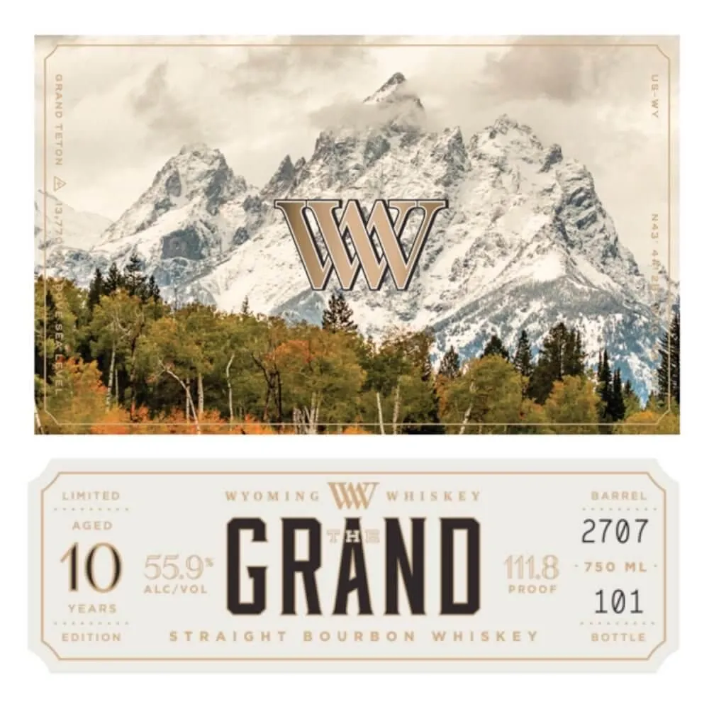 Wyoming Whiskey The Grand Barrel No. 2707
